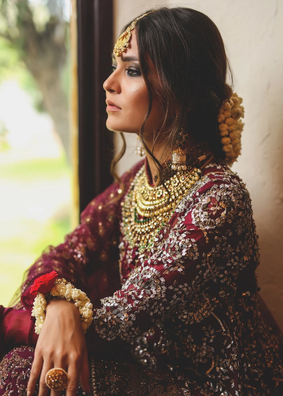 Burgundy Bride
