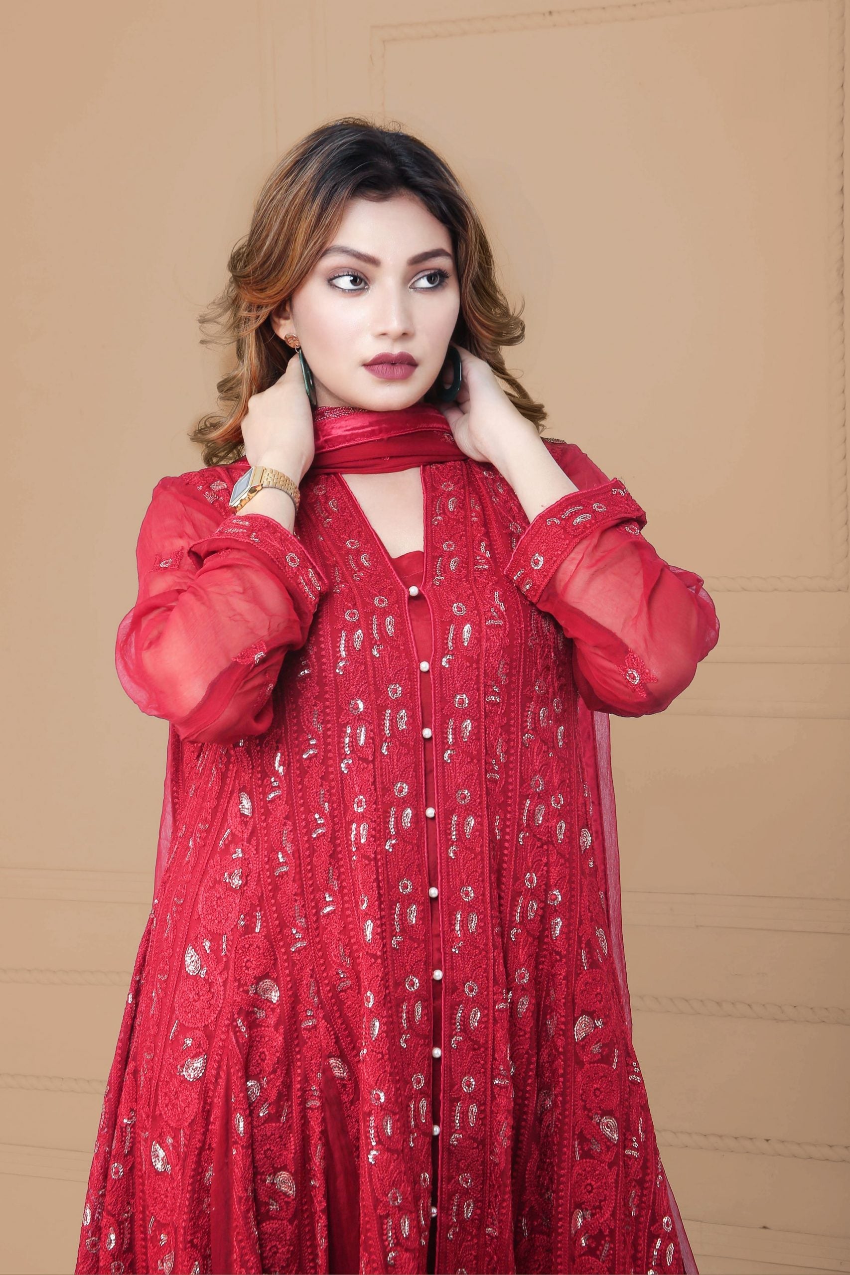Embellished suit 3pc 002