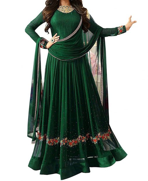 GreenChudidaar-Pakistani-dresses