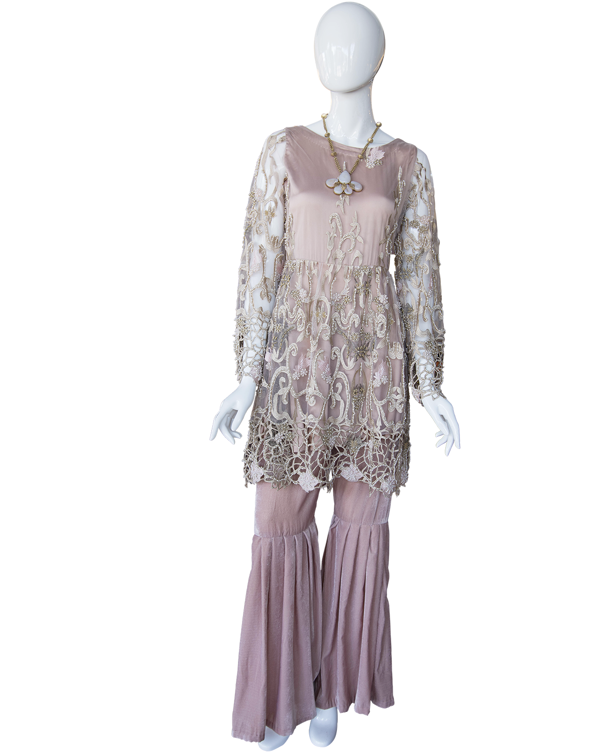 LavenderPeplum