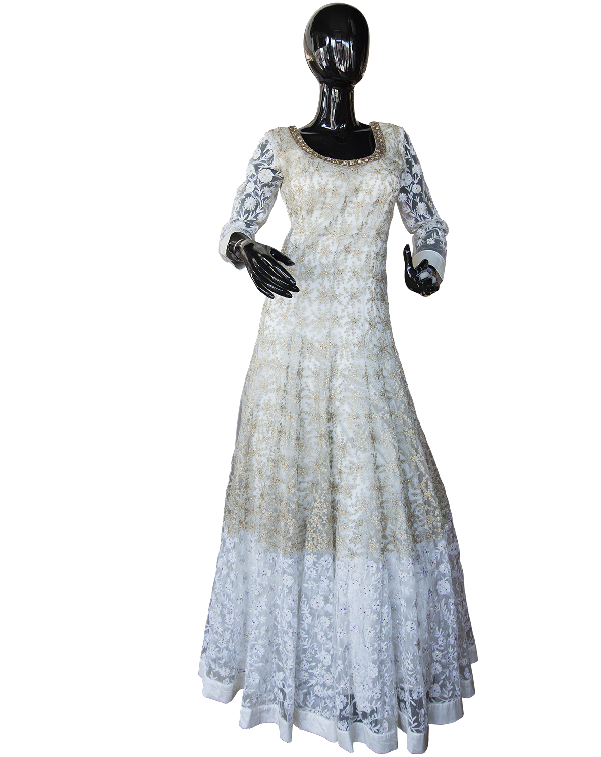 WhiteAndGoldAnarkaliSuit-asian-clothing