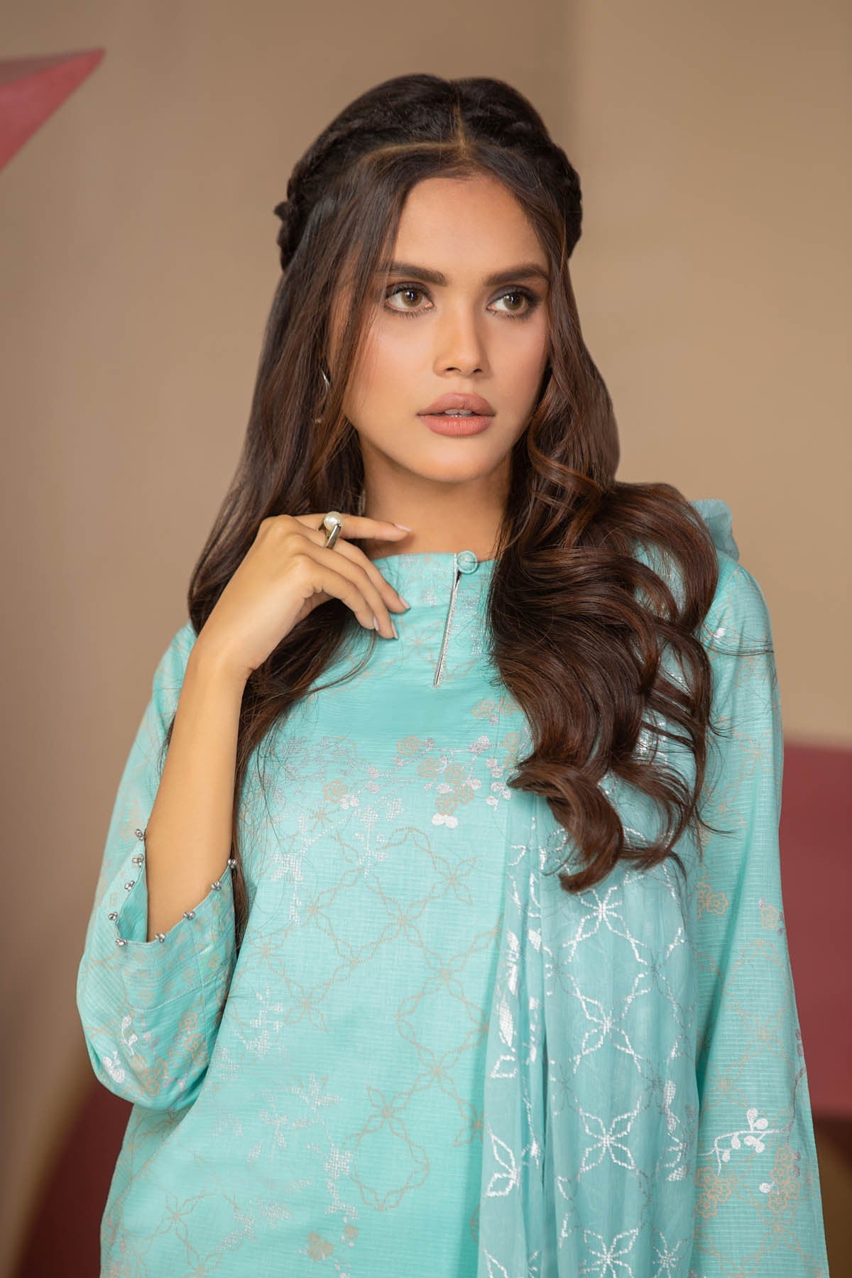 WomenDressesOnline-Ice-Blue-With-Foil-Dupatta-5