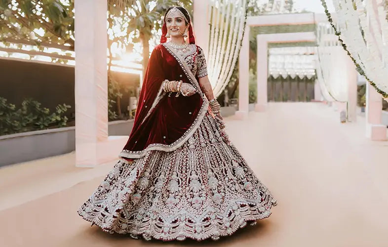 Top 5 Floral Lehengas - Trends for Weddings and Parties