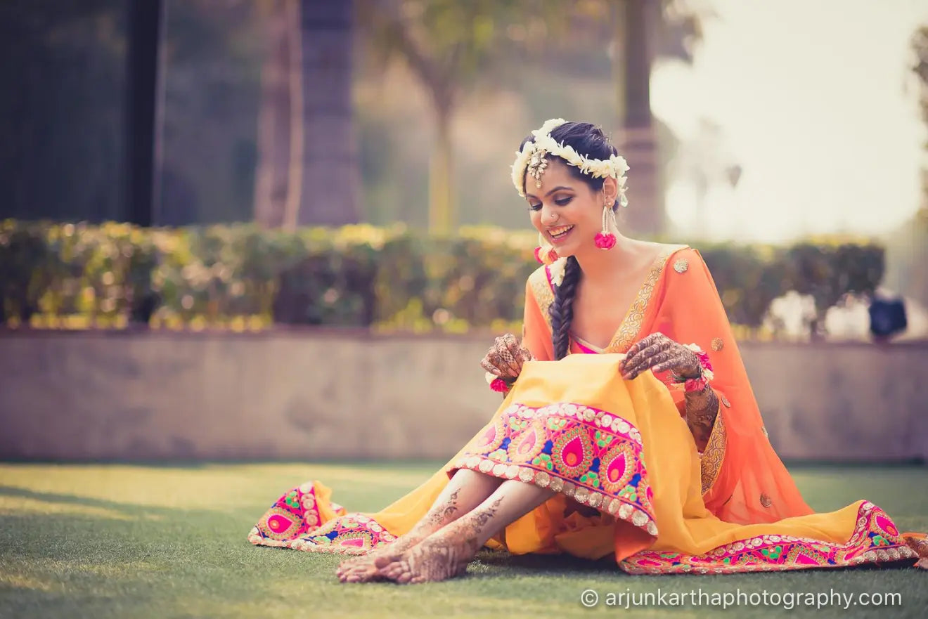 How to Style Your Mehndi Outfit Like a Celebrity Bride